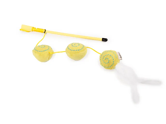 AFP Kitty-Wand Ball - Yellow