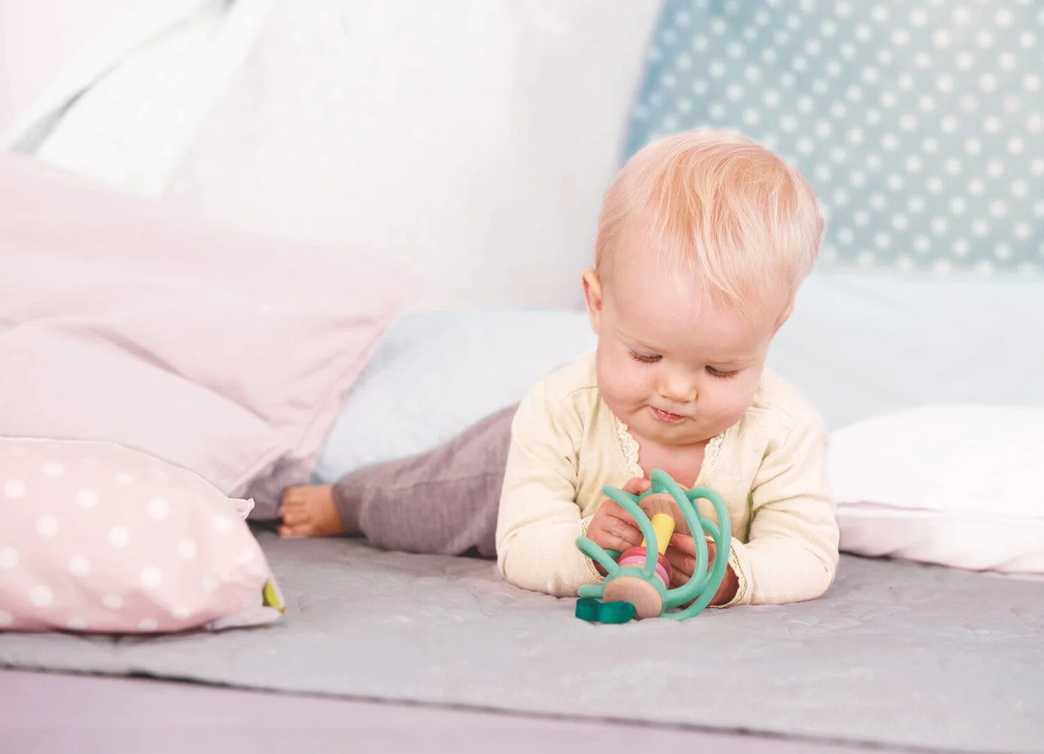 Apple Grab Teether Toy