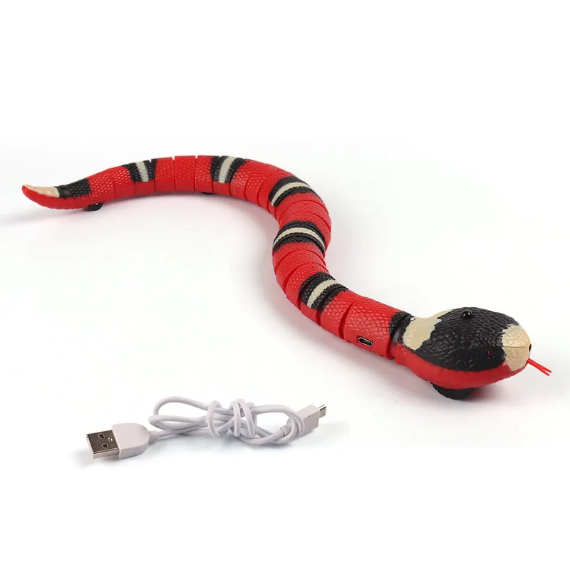 Automatic Smart Sensing Snake Pet Toy