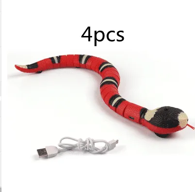 Automatic Smart Sensing Snake Pet Toy