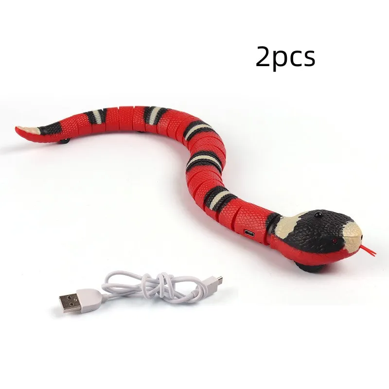 Automatic Smart Sensing Snake Pet Toy