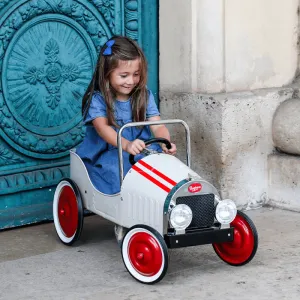 Baghera Classic Pedal Car White