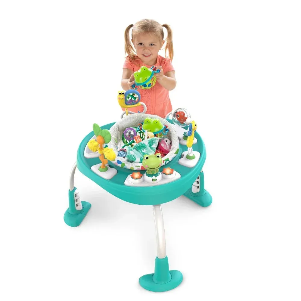 Bright Starts Bounce Bounce Baby 2-in-1 Activity Jumper & Table - Playful Pond