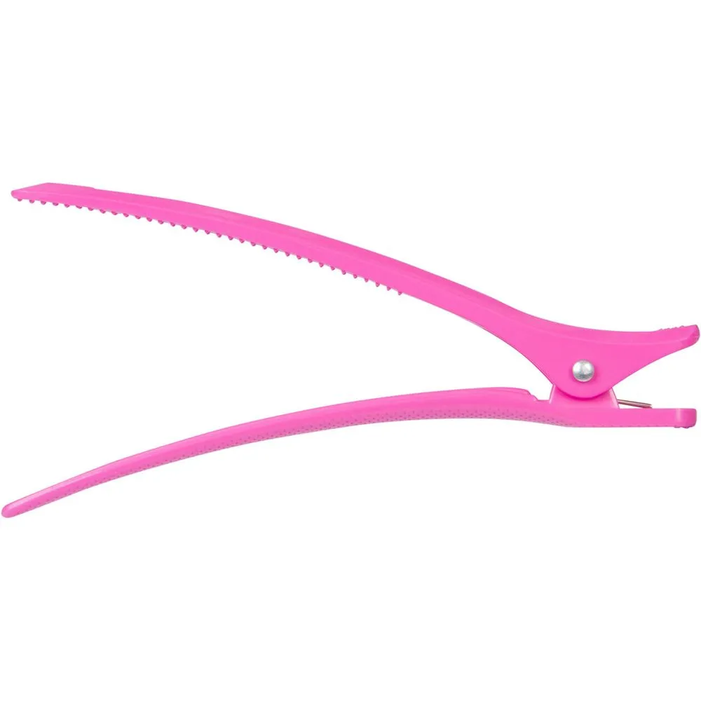 Cala Duck Hair Clips | Hot Pink (4Pk)