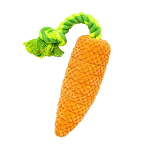 CARROT TUG ROPE INTERACTIVE DOG TOY