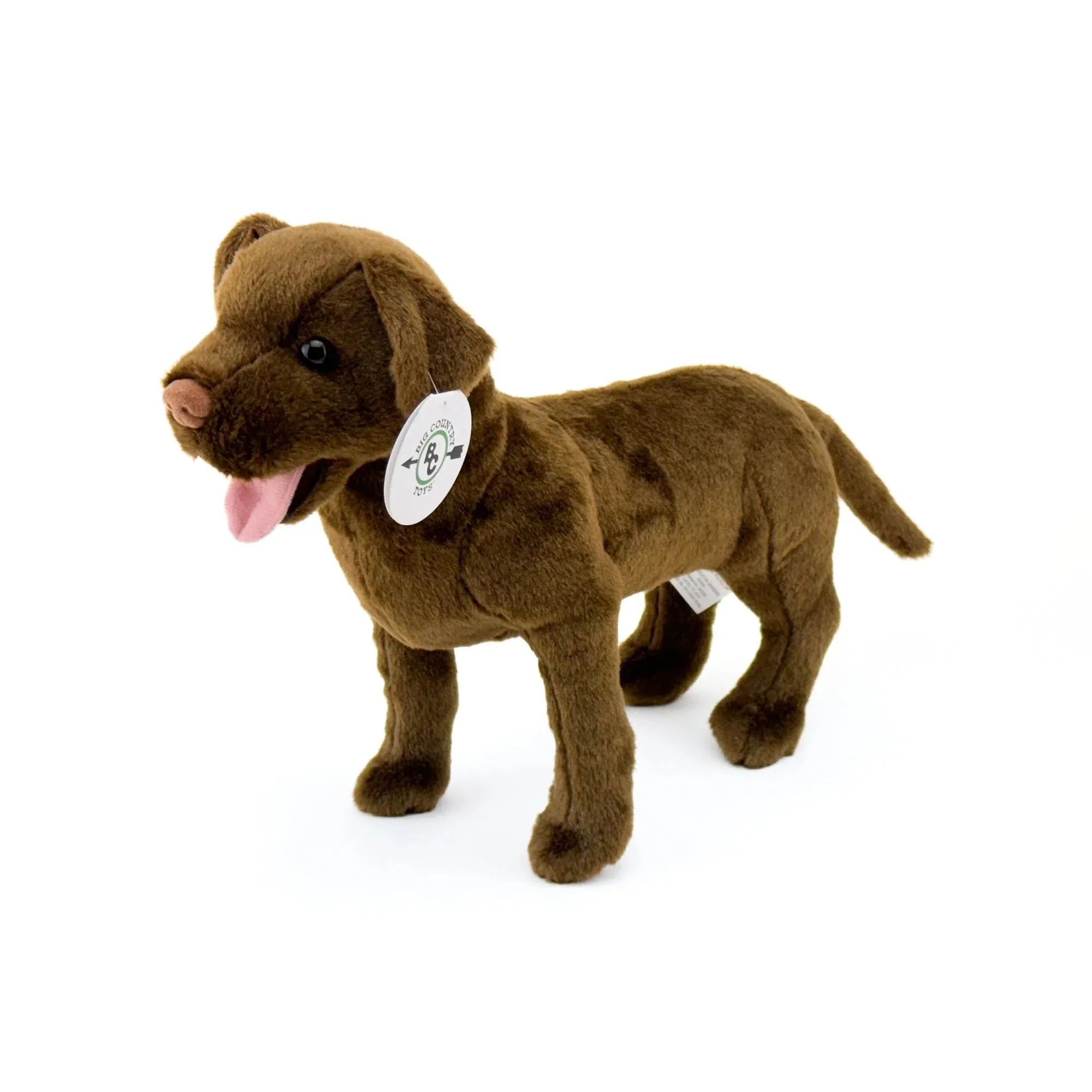 Chocolate Lab 14" Plush