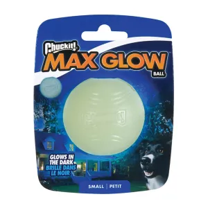 Chuckit Max Glow Ball Dog Toy 1pk