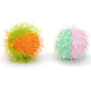 Coastal Turbo Fuzzy Balls Cat Toy