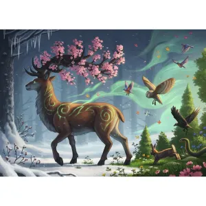 Deer of Spring Pz1000