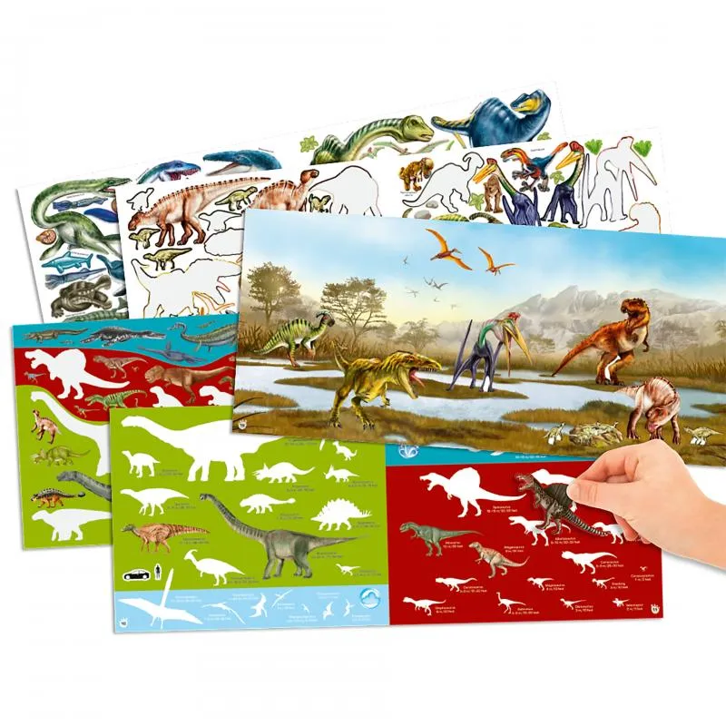 Dino World Sticker Fun Book