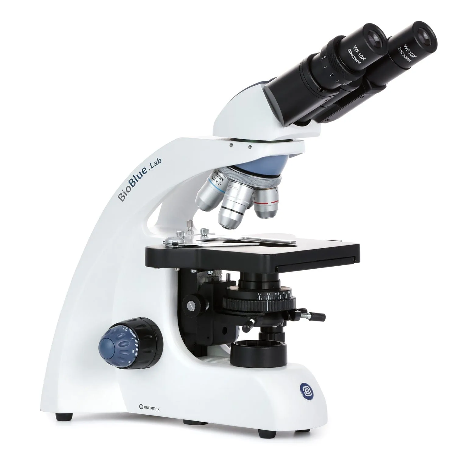 Euromex BioBlue Series Lab Binocular Compound Microscope 40X-1000X Magnification with Plan Objectives