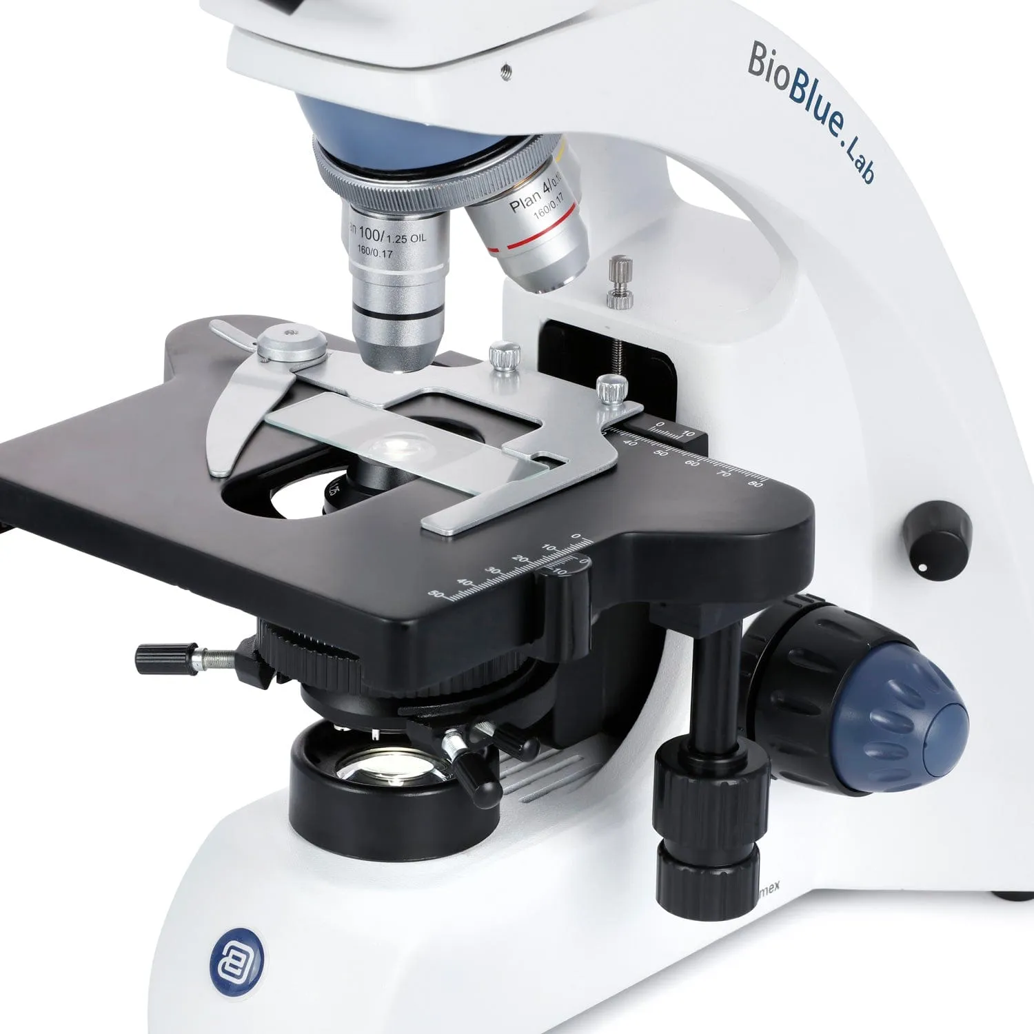 Euromex BioBlue Series Lab Binocular Compound Microscope 40X-1000X Magnification with Plan Objectives