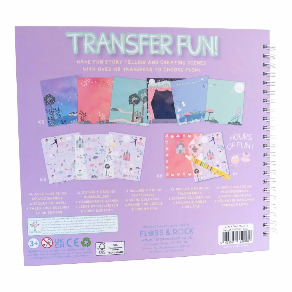 FLOSS & ROCK TRANSFER FUN-ENCHANTED