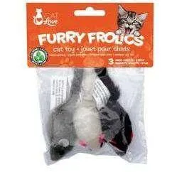 Furry Frolics Cat Toy Catnip Furry Mouse