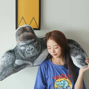 Gorilla Giggles: Gorilla Body Pillow Plushie