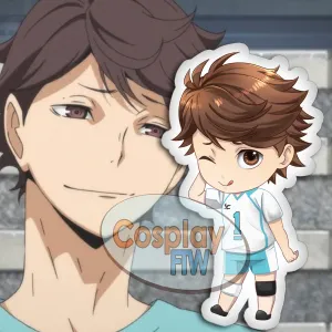 Haikyuu!! Oikawa Tooru Plush Pillow