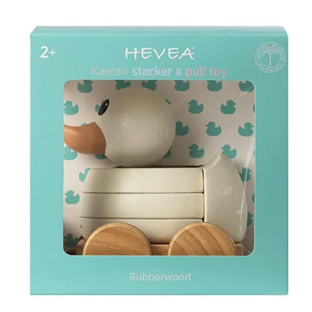 Hevea Kawan Stacker   Pull Toy (Rubberwood)