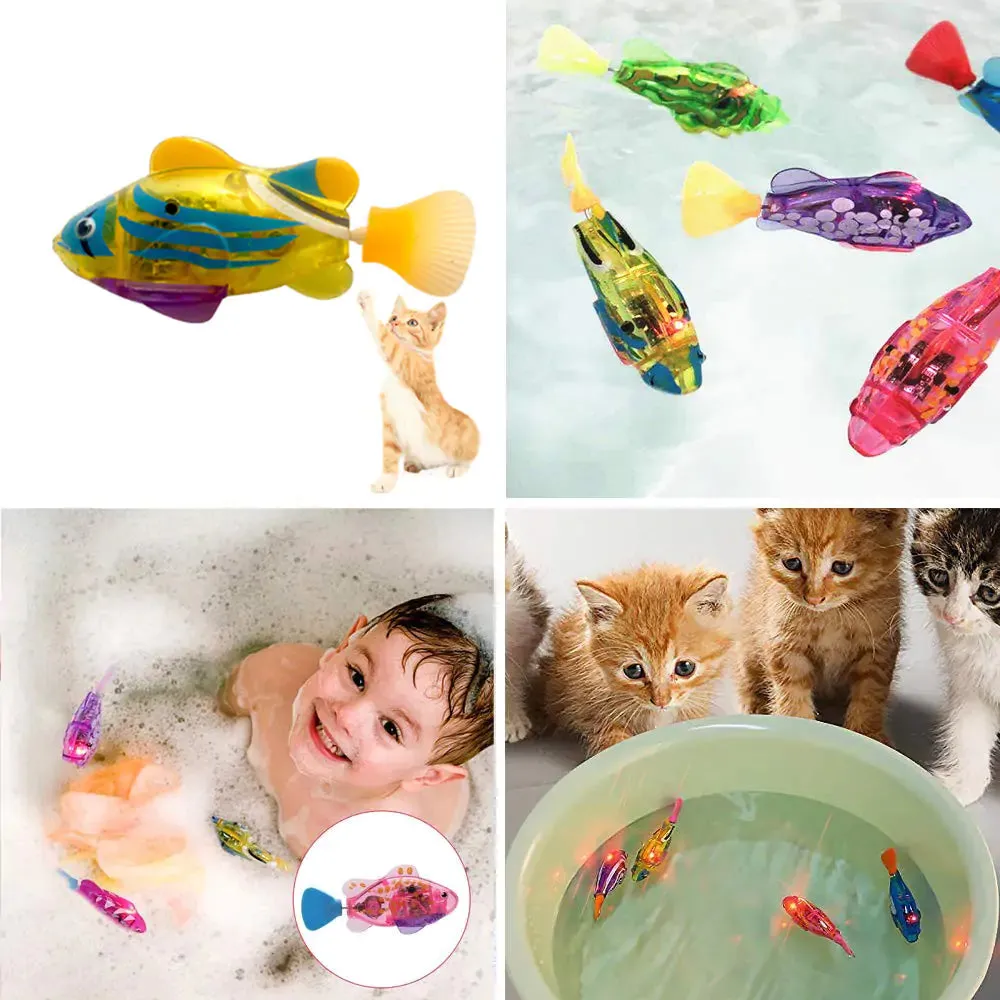 Interactive Realistic Swimming Fish Toy for Cats