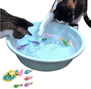 Interactive Realistic Swimming Fish Toy for Cats