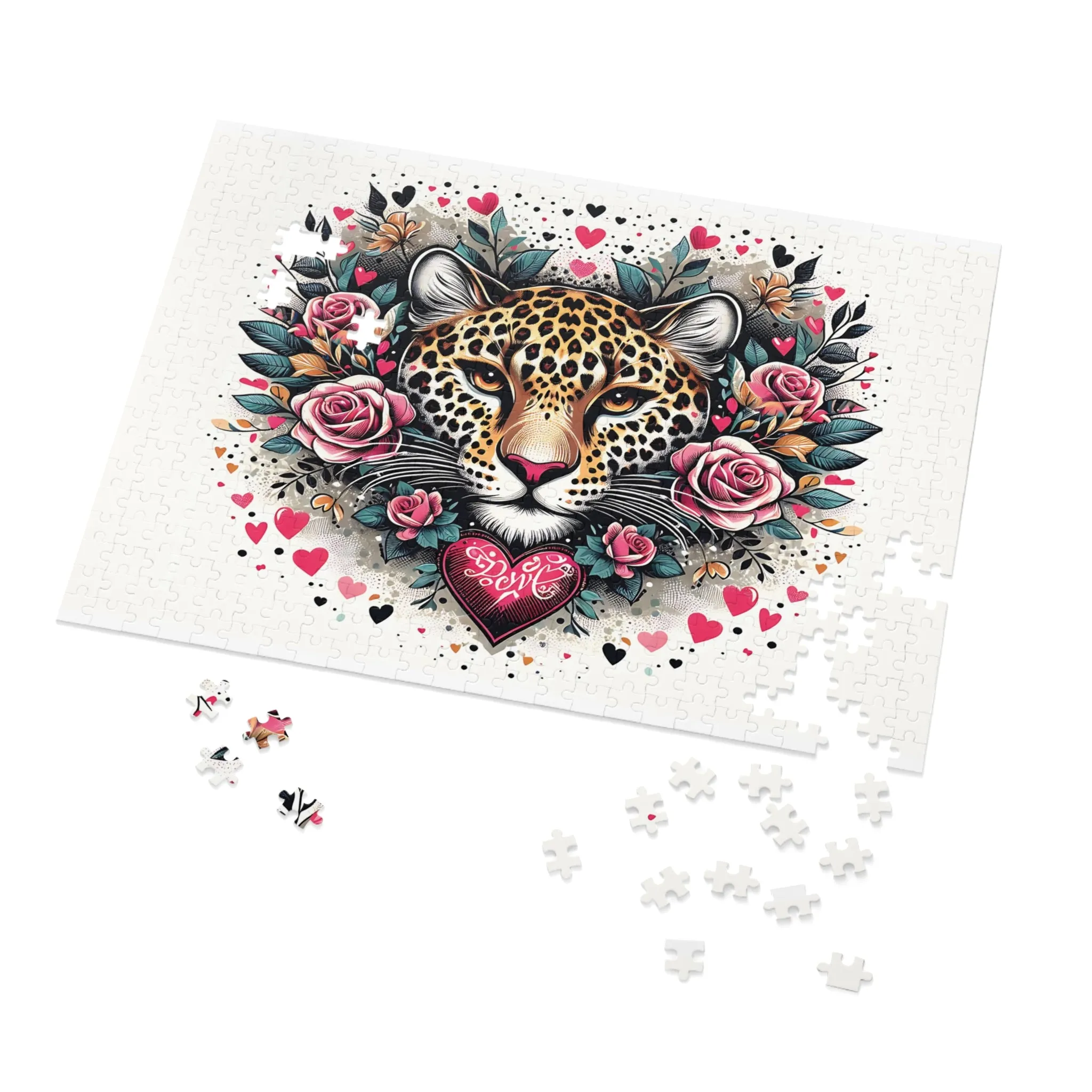 Jigsaw Puzzle, Cheetah, Personalised/Non-Personalised (30, 110, 252, 500,1000-Piece)