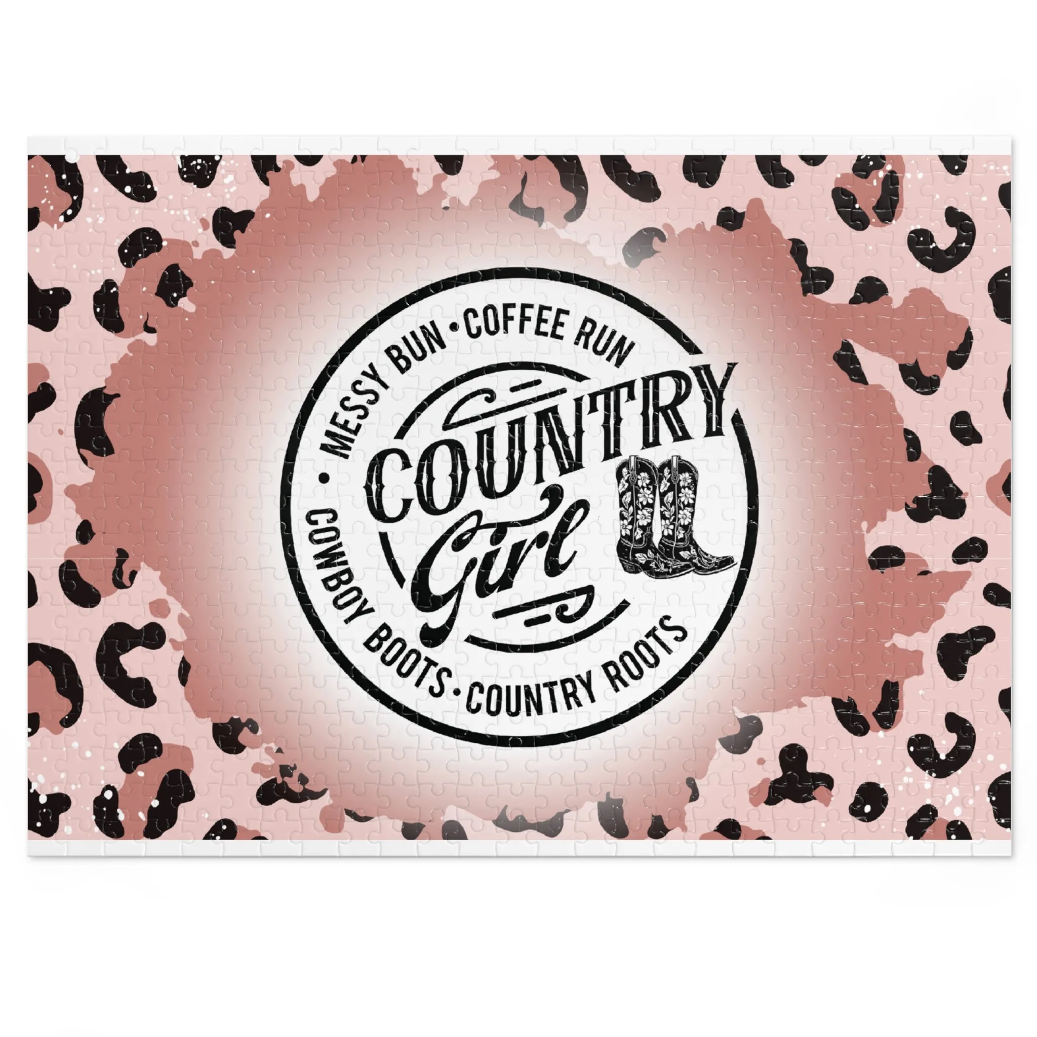 Jigsaw Puzzle, Country Girl, Personalised/Non-Personalised (30, 110, 252, 500,1000-Piece)