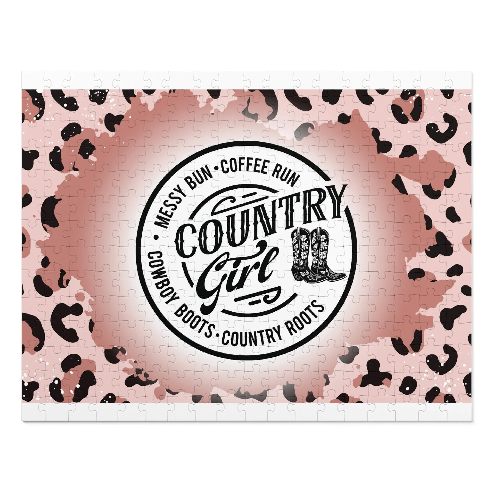 Jigsaw Puzzle, Country Girl, Personalised/Non-Personalised (30, 110, 252, 500,1000-Piece)