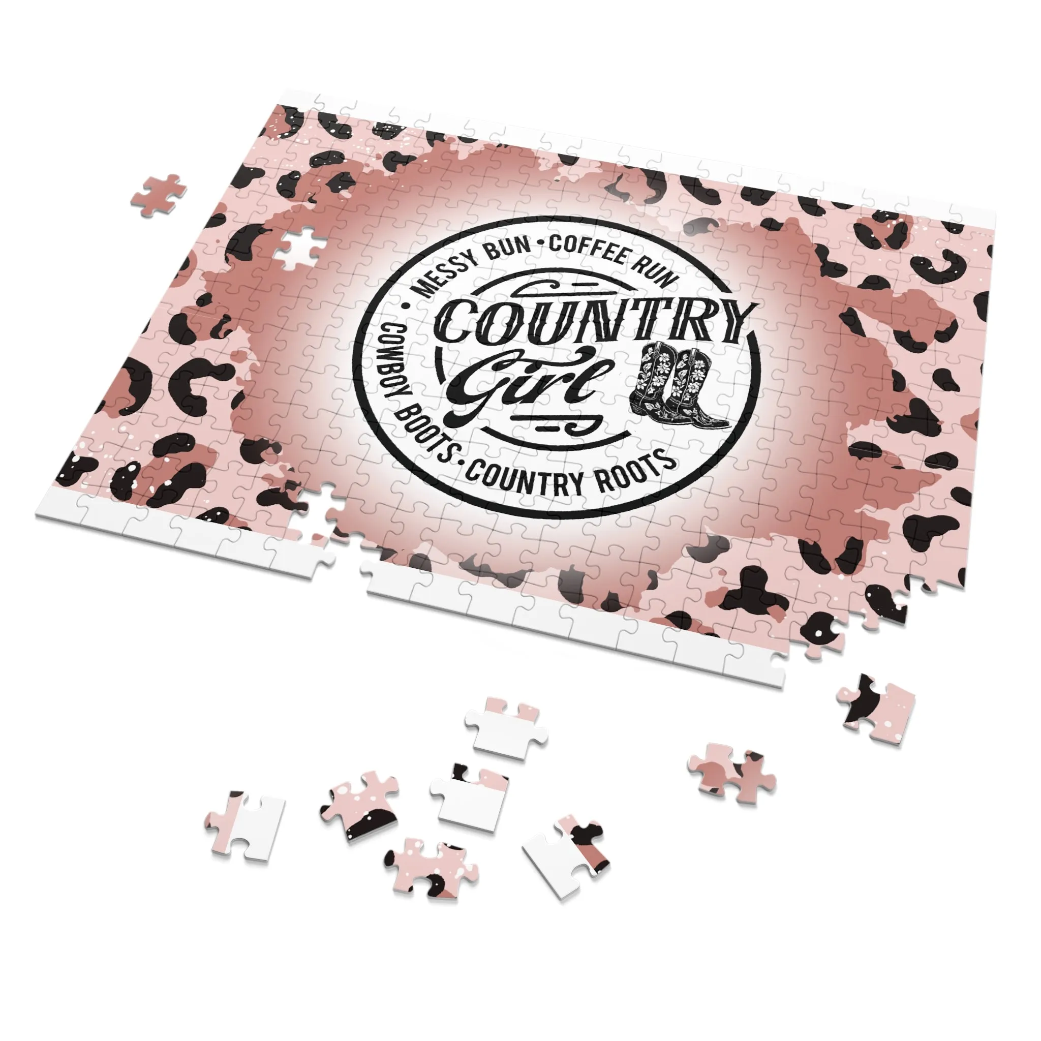 Jigsaw Puzzle, Country Girl, Personalised/Non-Personalised (30, 110, 252, 500,1000-Piece)