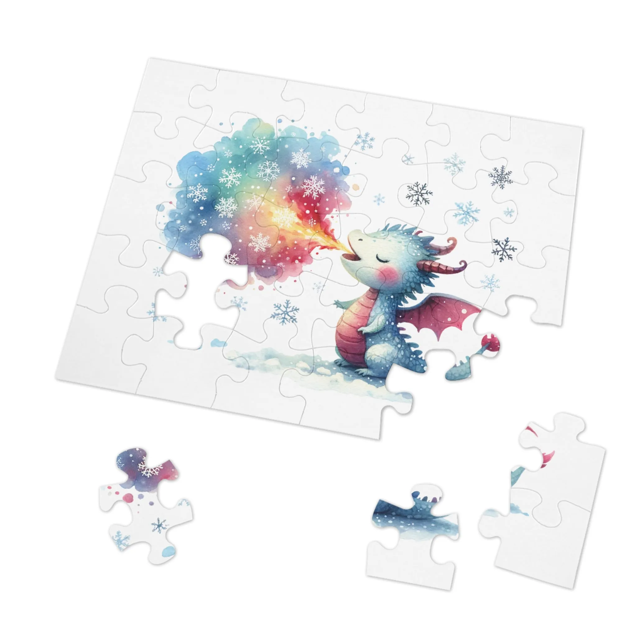 Jigsaw Puzzle, Dragon, Personalised/Non-Personalised (30, 110, 252, 500,1000-Piece)