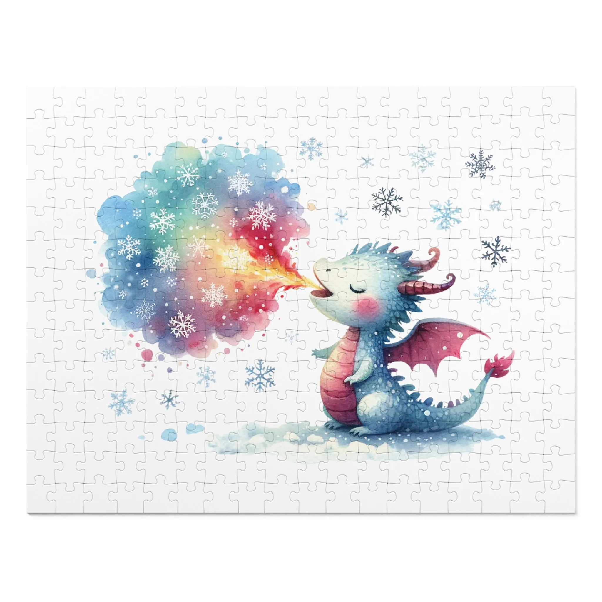 Jigsaw Puzzle, Dragon, Personalised/Non-Personalised (30, 110, 252, 500,1000-Piece)