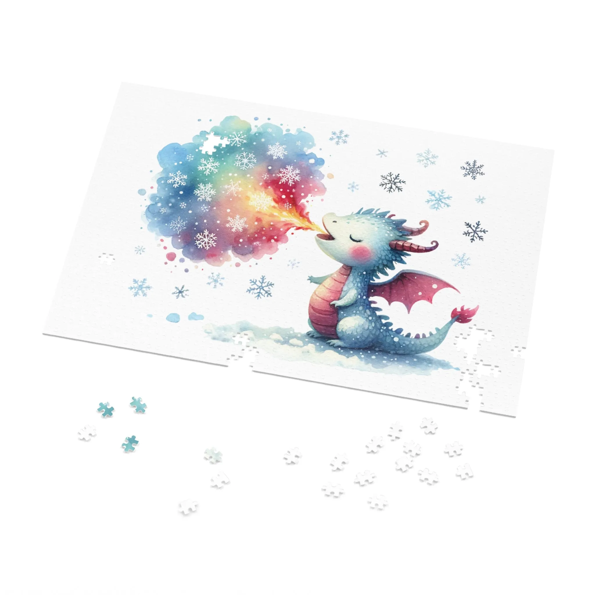 Jigsaw Puzzle, Dragon, Personalised/Non-Personalised (30, 110, 252, 500,1000-Piece)