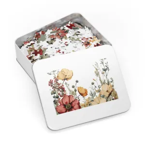 Jigsaw Puzzle, Floral, Personalised/Non-Personalised (30, 110, 252, 500,1000-Piece)