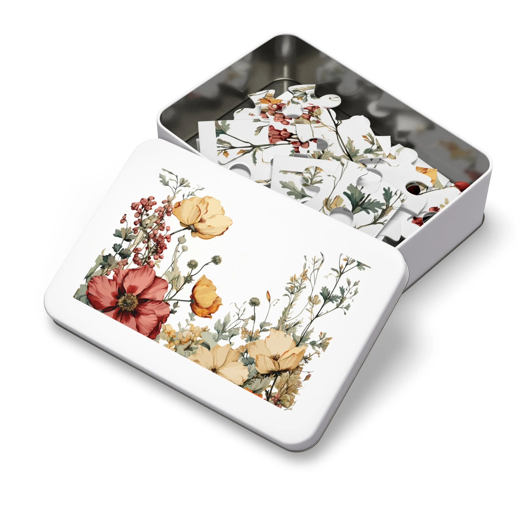 Jigsaw Puzzle, Floral, Personalised/Non-Personalised (30, 110, 252, 500,1000-Piece)