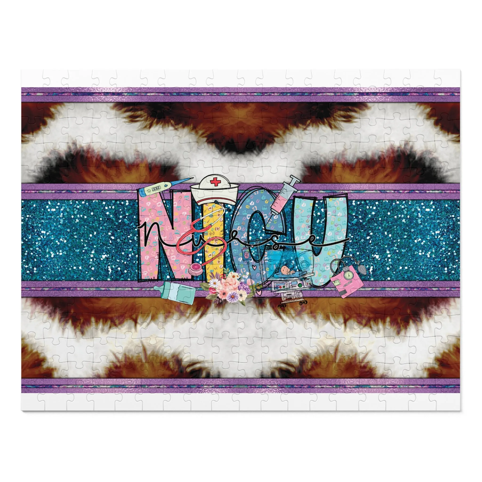 Jigsaw Puzzle, NICU Nurse, Personalised/Non-Personalised (30, 110, 252, 500,1000-Piece)