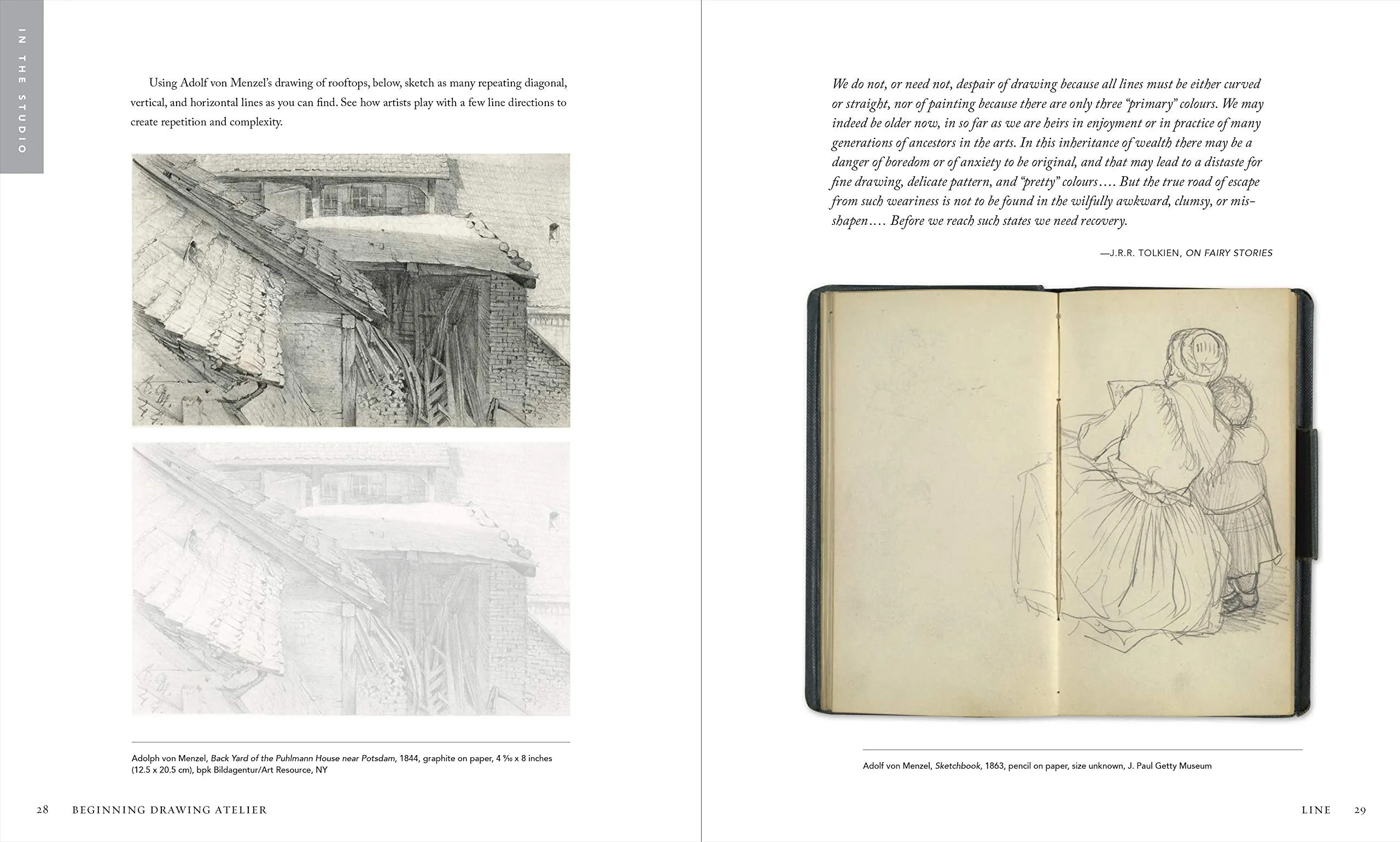 Juliette Aristides: Beginning Drawing Atelier An Instructional Sketchbook Hardcover