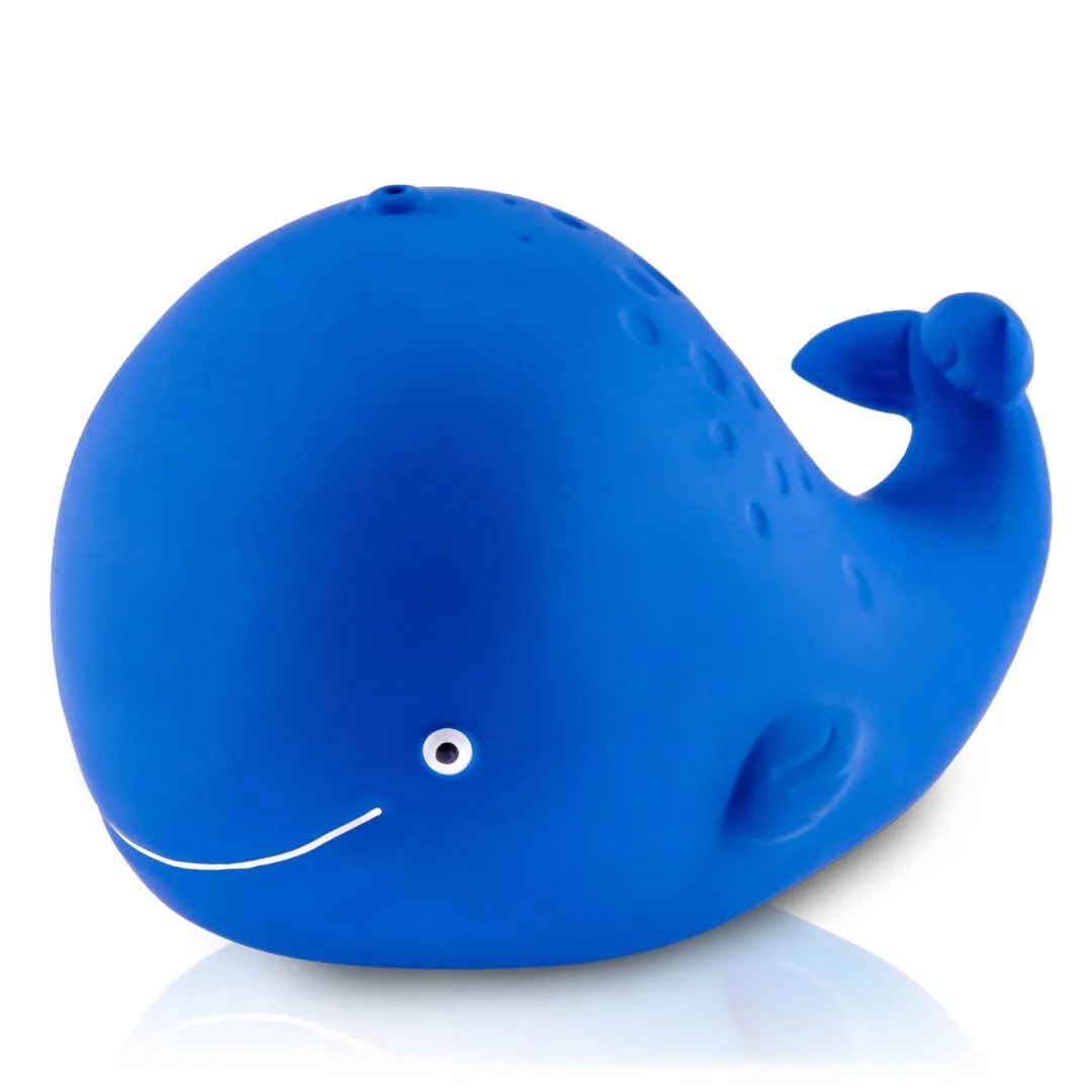 Kala the Whale Bath Toy Hole Free - 100% Pure Natural Rubber