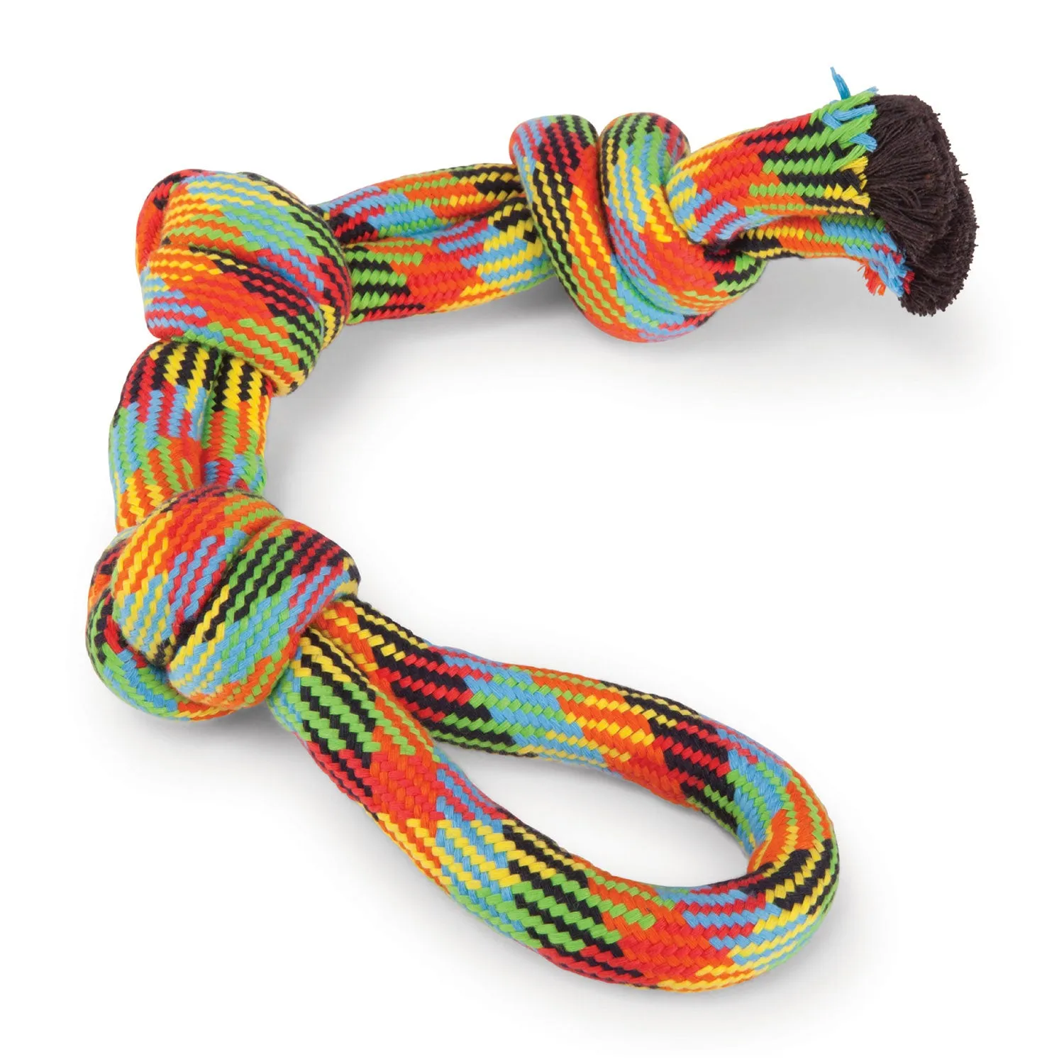 Kazoo Braided Rope 3 Knot Tug Dog Toy X-Large