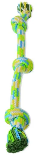 Mammoth Flossy Chew Medium 3 Knot Rope Dog Toy