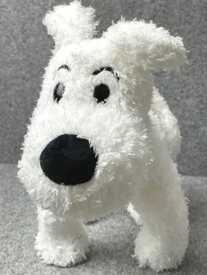 Moulinsart Snowy Plush Soft Cuddly Toy: Standing 37cm height Official Tintin Figure