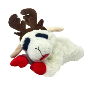 Multipet Holiday Lamb Chop with Antlers 10.5"