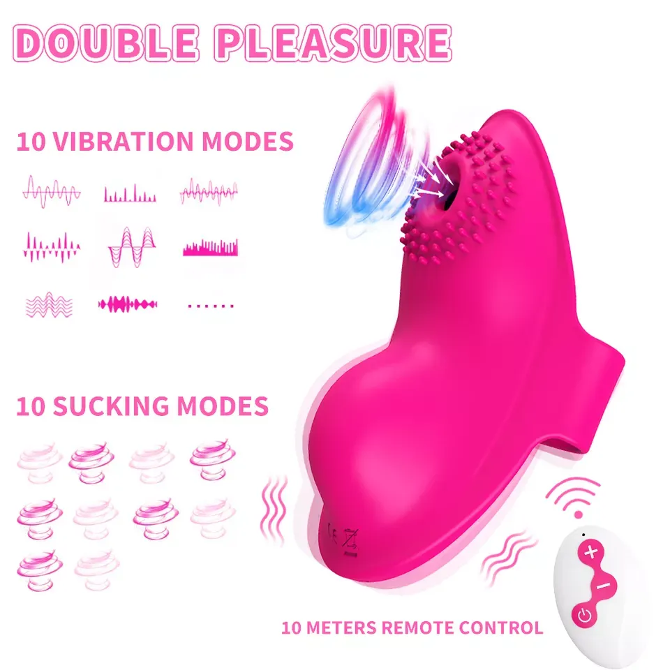 Pant sucking vibrator