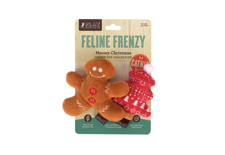 PLAY Cat Toy Feline Frenzy Christmas Meowy Christmas