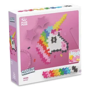 Plus-Plus - Puzzle By Number Unicorn 250 Pieces