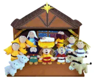 Plush Nativity Playset - BWCGD8224