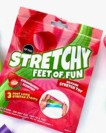 Stretchy Feet of Fun Silicone Toy