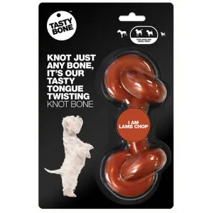 Tastybone Lamb Chop Flavoured Knotted Nylon Bone Dog Toy