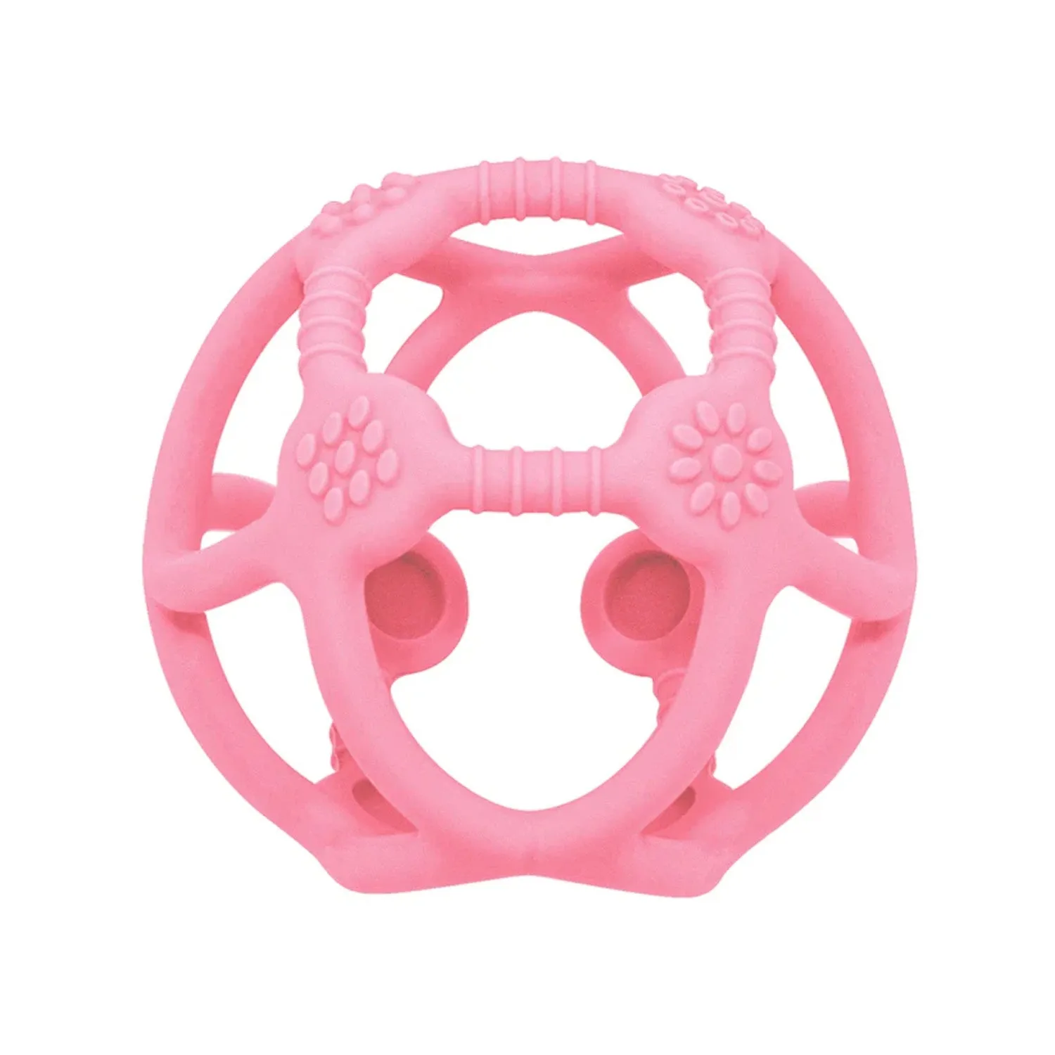 Teething Ball Silicone - Light Pink