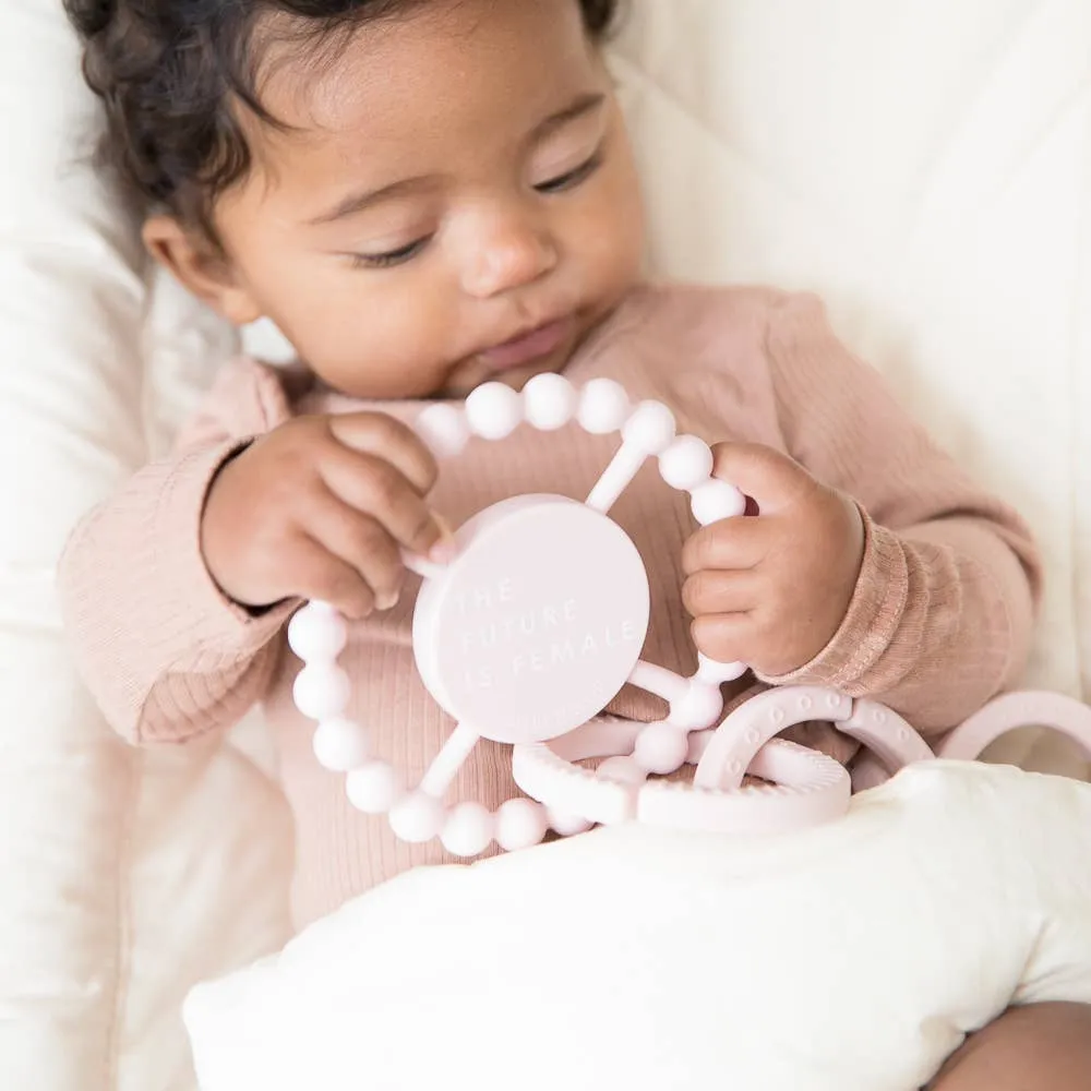 The Future is Female Happy Teether