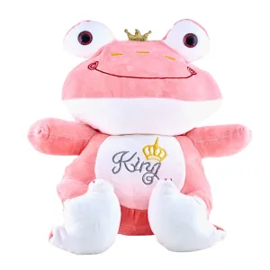 The King Frog Plush Toy