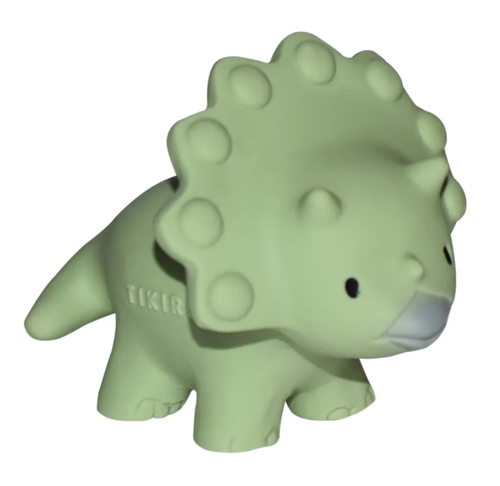 Tikiri My First Dinosaur /Trice 8.2cm | Natural Rubber