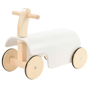 Toddler Wooden Ride-On Toy with Wheels